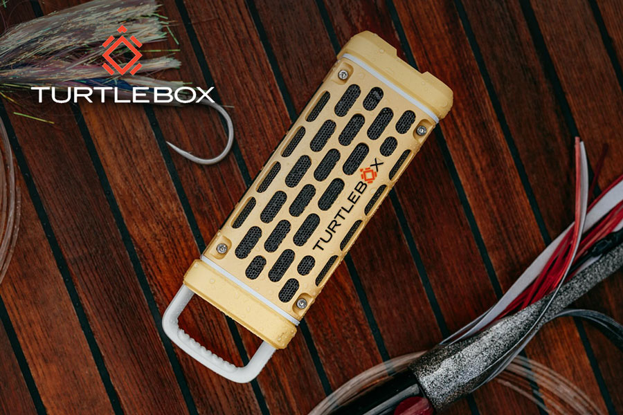 Turtlebox — rugged outdoor speakers on the water